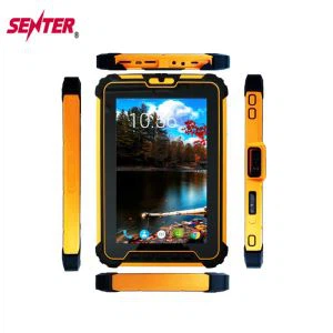 8 ядер Android 7.1 Система 8 дюймів Промислова жорстка таблетка 125 кГц LF RFID / NFC / UHF RFID Reader IP67 Захисна оцінка